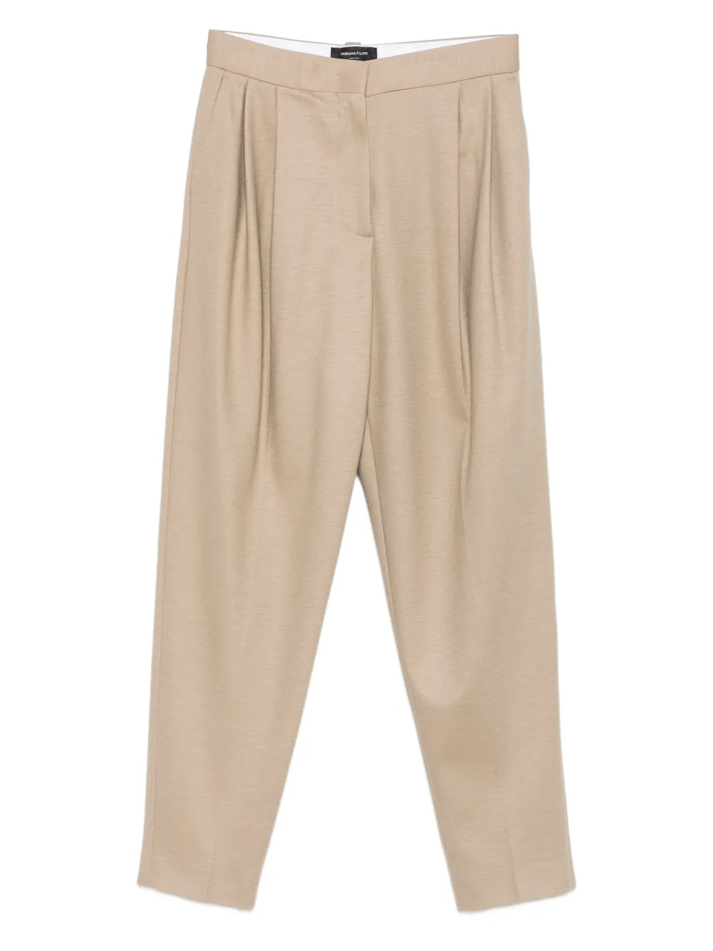 Fabiana Filippi pleated-front trousers | Neutrals | Image 1