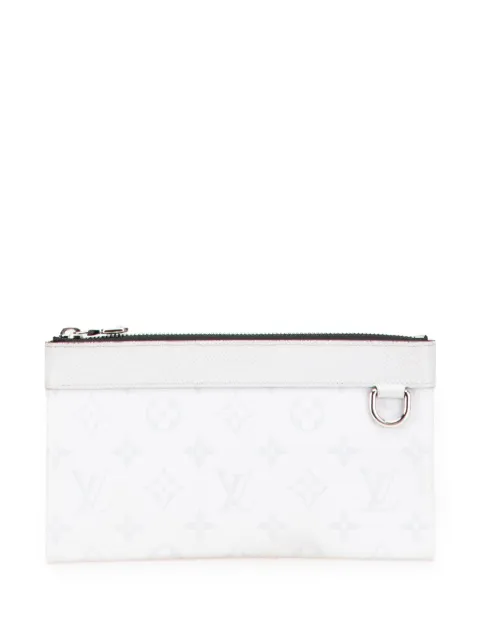 Louis Vuitton Pre-Owned 2020 Monogram Taigarama Pochette Discovery PM Clutch