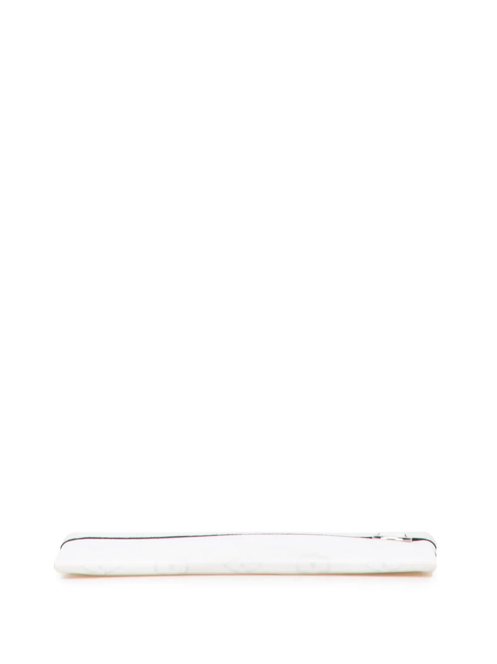 Pre-owned Louis Vuitton 2020 Monogram Taigarama Pochette Discovery Pm Clutch Bag In White