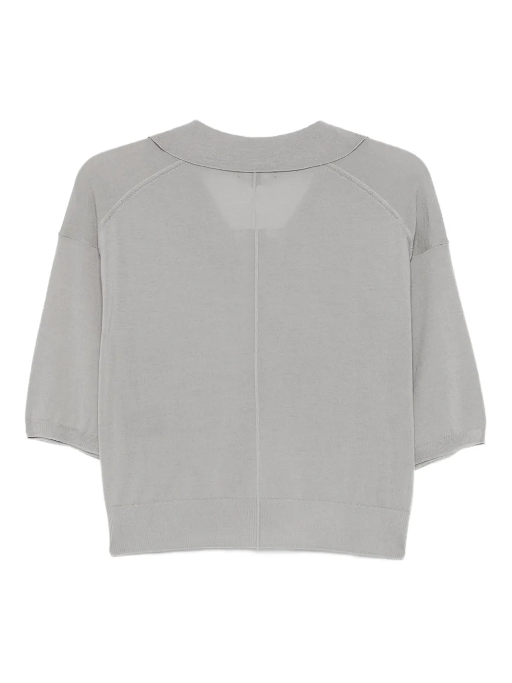 Soeur Elton polotop met korte mouwen - Grijs