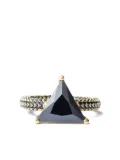 Izabel Display Mega triangle ring - Black