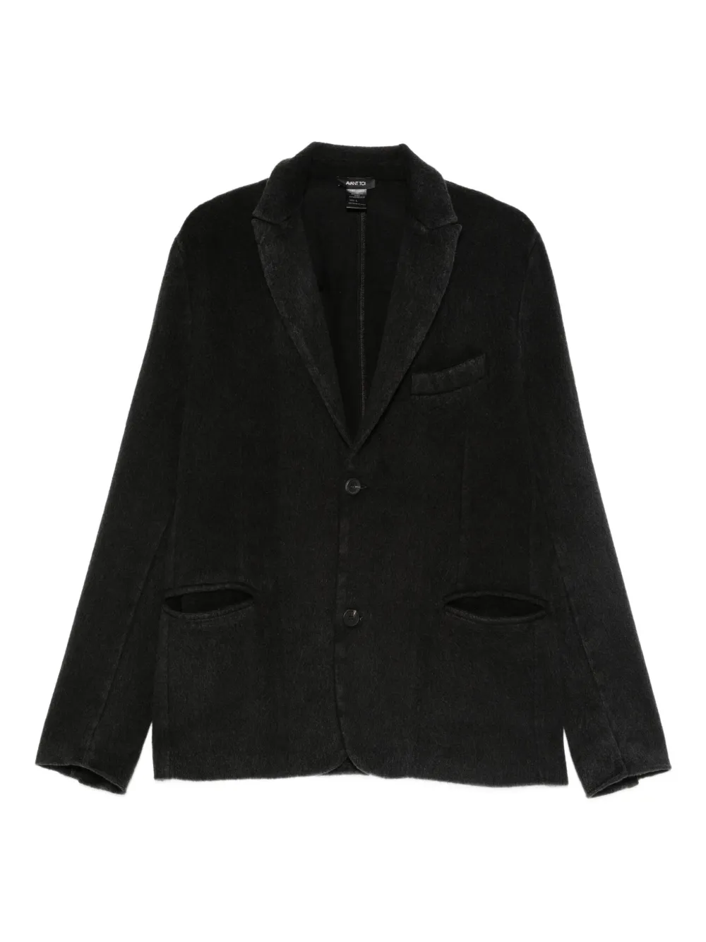 Avant Toi cashmere blazer | Grey | Image 1