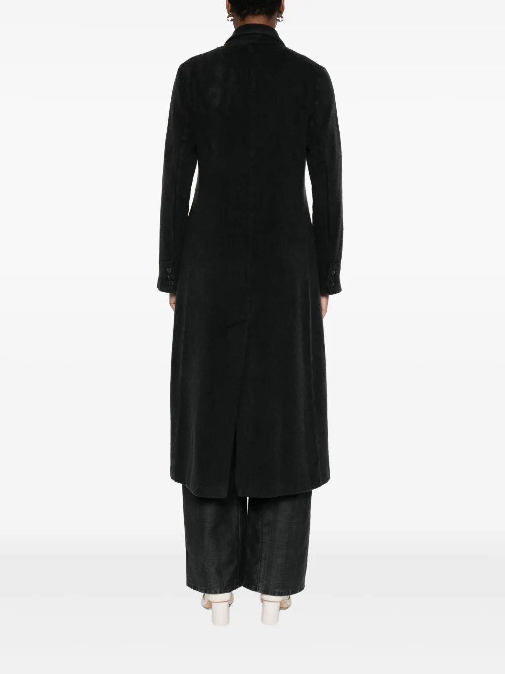 Avant Toi Jas met enkele rij knopen Zwart