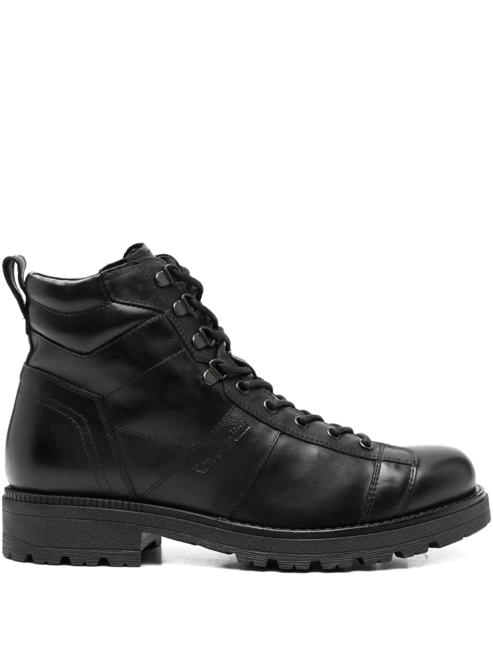 NERO GIARDINI lace-up leather boots | Black | Image 1