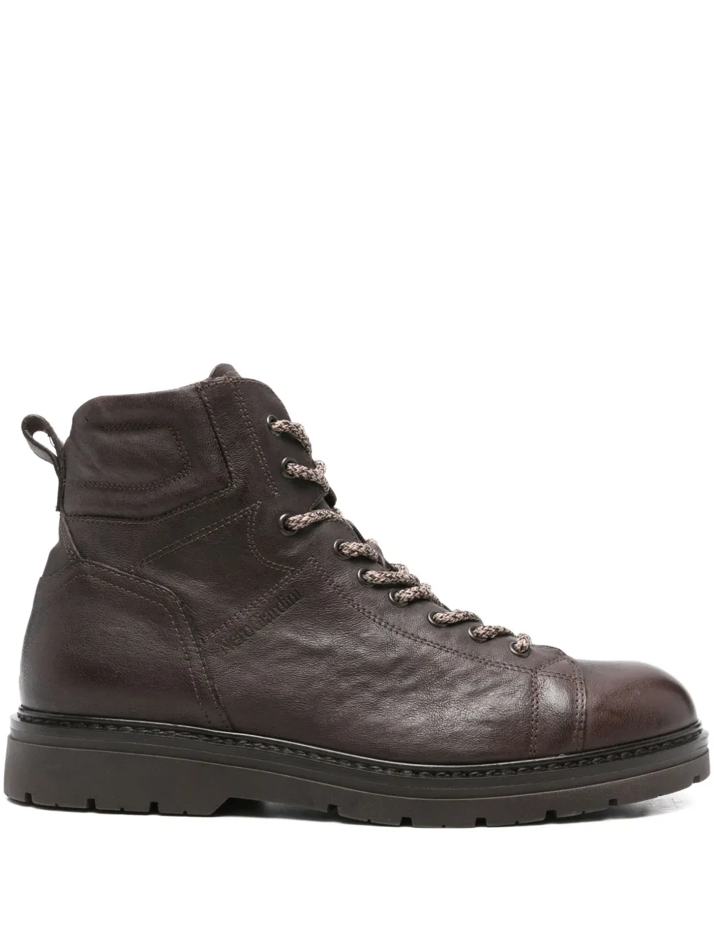 NERO GIARDINI lace-up leather boots | Brown | Image 1