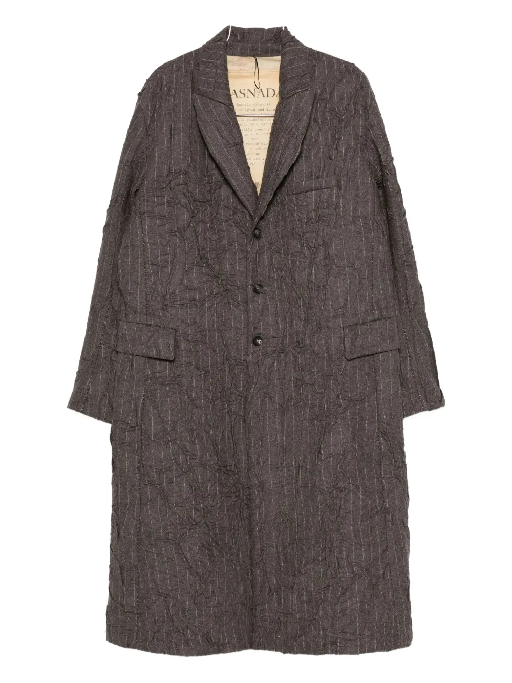 Masnada striped coat | Brown | Image 1
