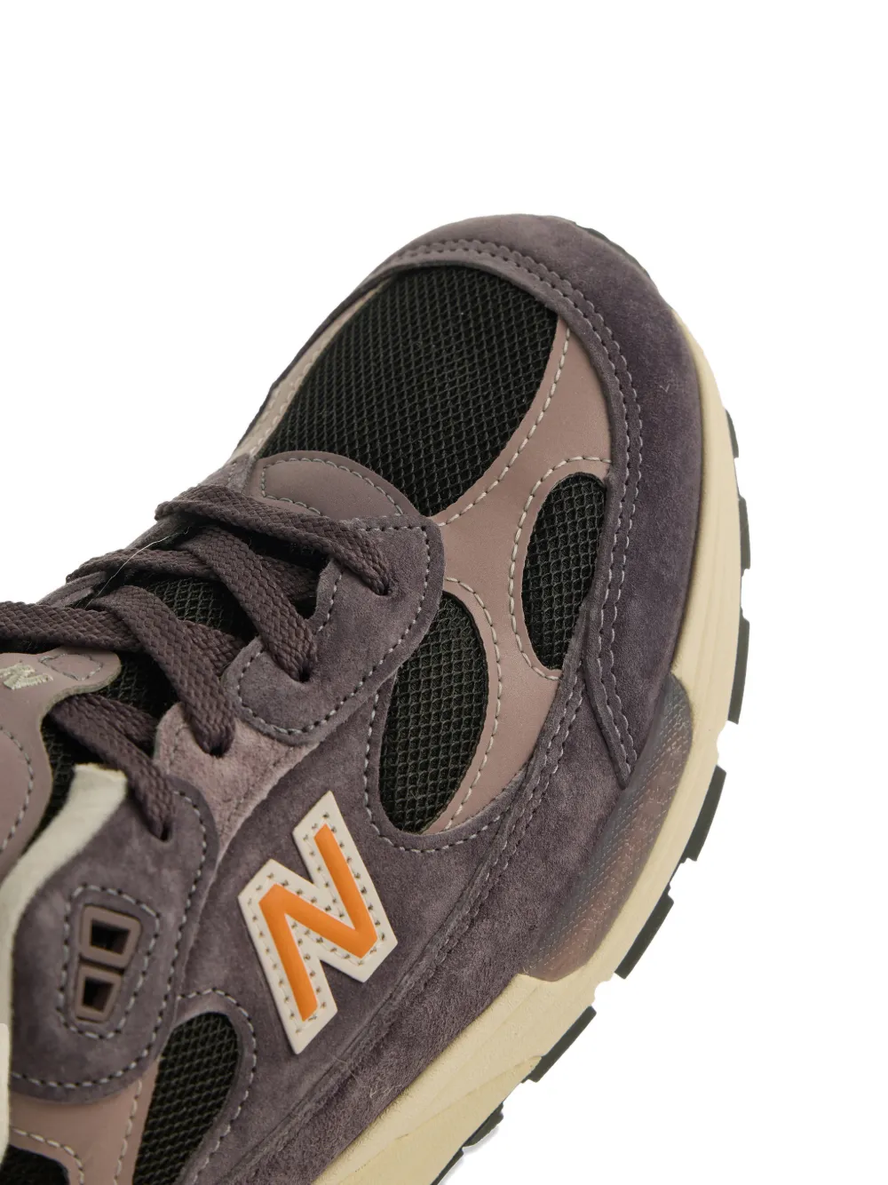 New Balance 992 sneakers met logopatch Paars