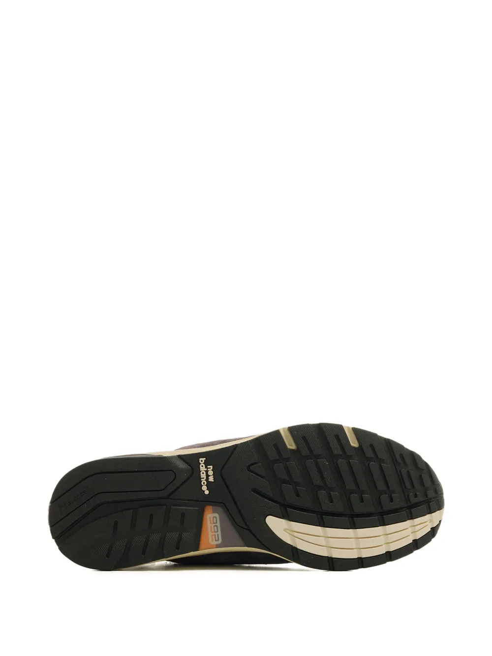 New Balance 992 sneakers met logopatch Paars