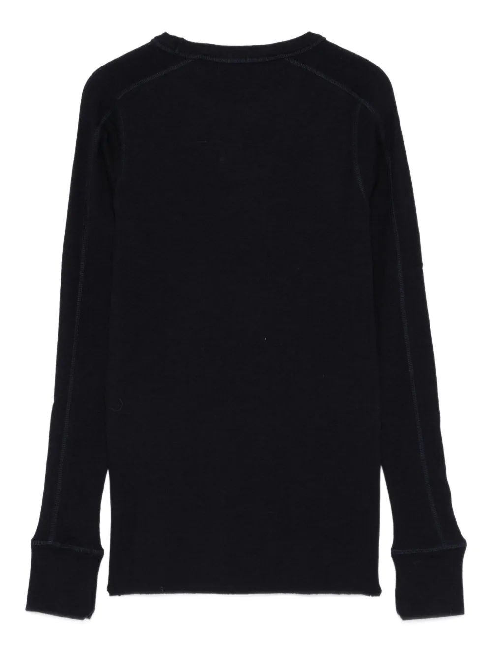 Soeur Gustave wollen top met lange mouwen - Blauw