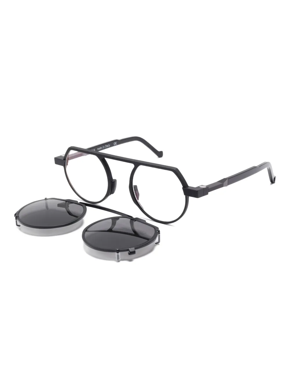 VAVA Eyewear Zonnebril met rond montuur - Zwart