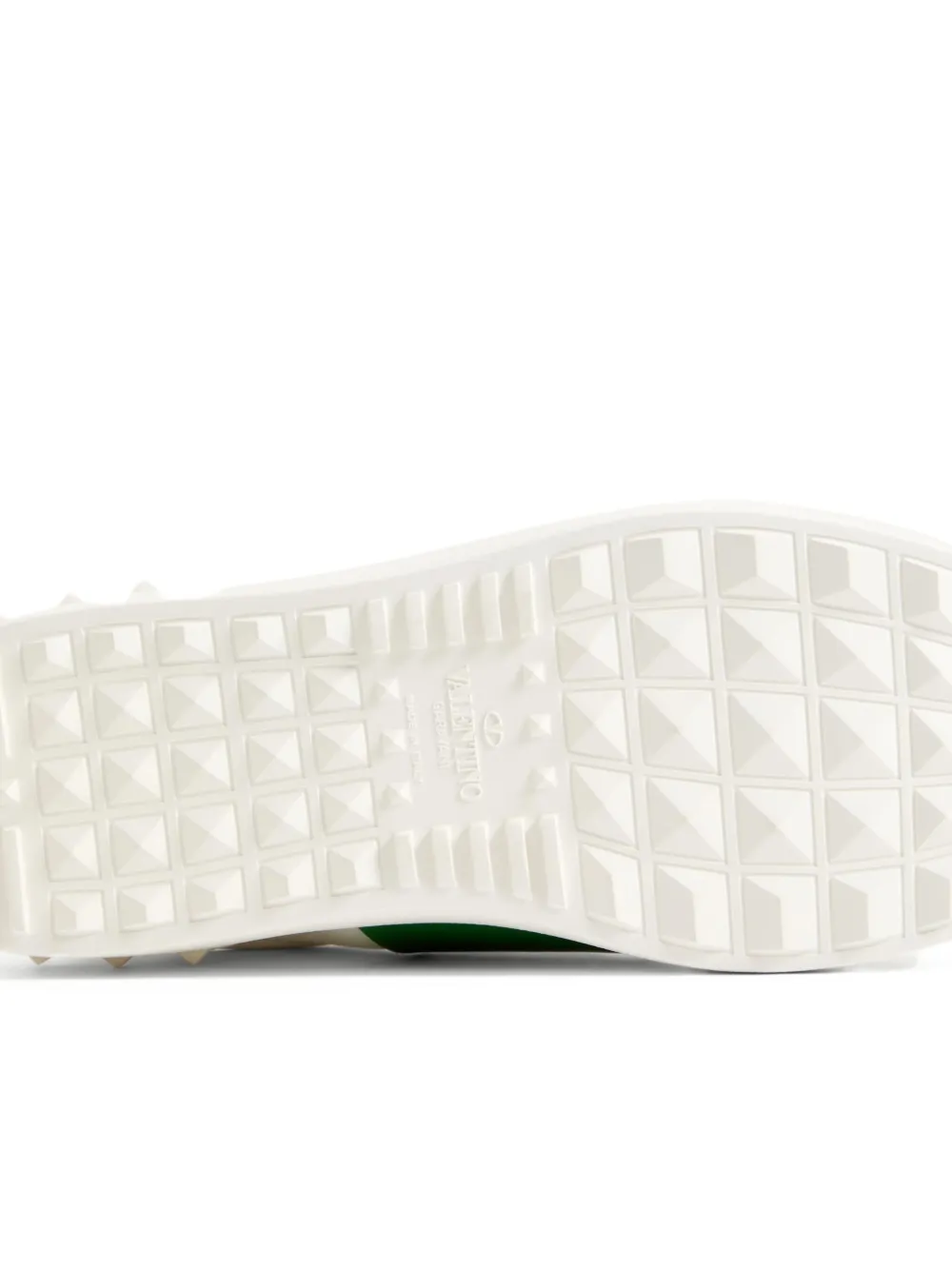 Valentino Garavani calfskin band-open sneakers White
