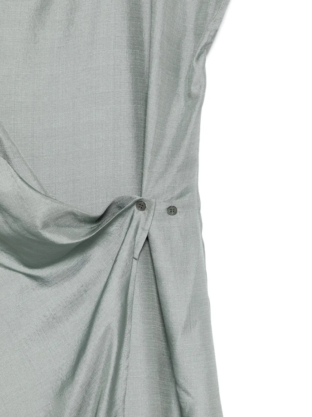 Soeur Zijden wikkeljurk Blauw