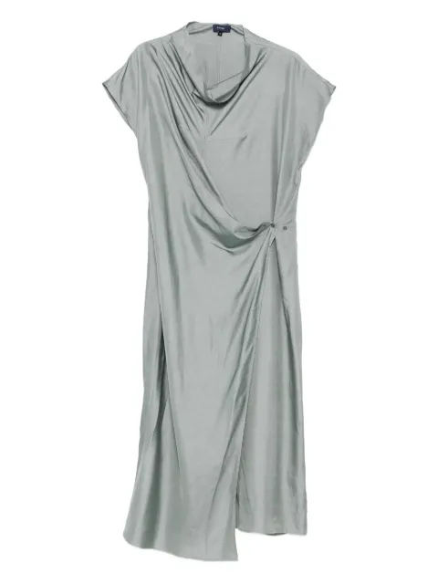 Soeur wrap-front silk dress