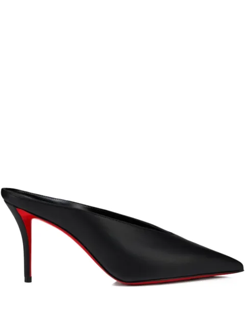 Christian Louboutin 80mm Miss Z Slimi mules