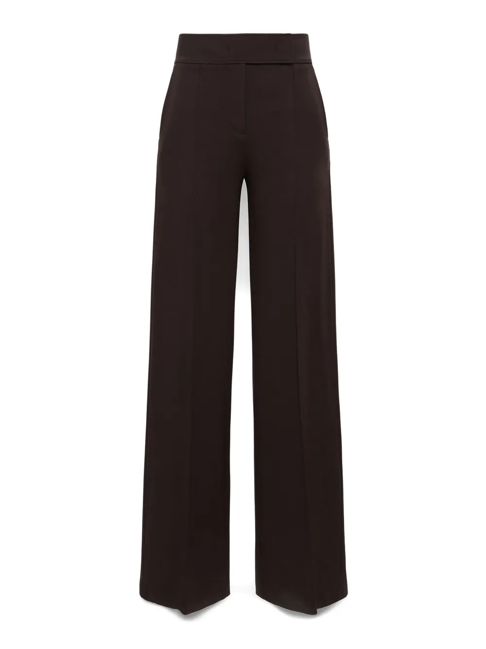 Dorothee Schumacher Emotional Essence Wide-leg Pants In Brown