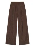 A.L.C. Emmett striped trousers - Brown
