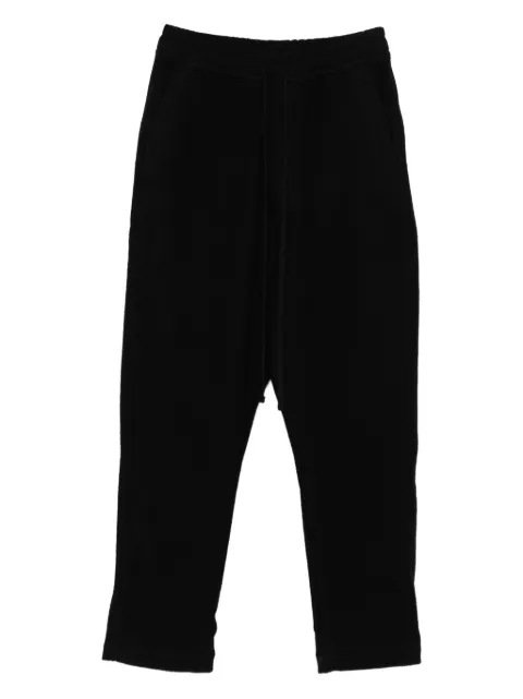 Thom Krom drawstring ribbed cropped trousers