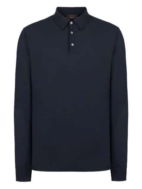slowear buttoned-cuffs polo shirt