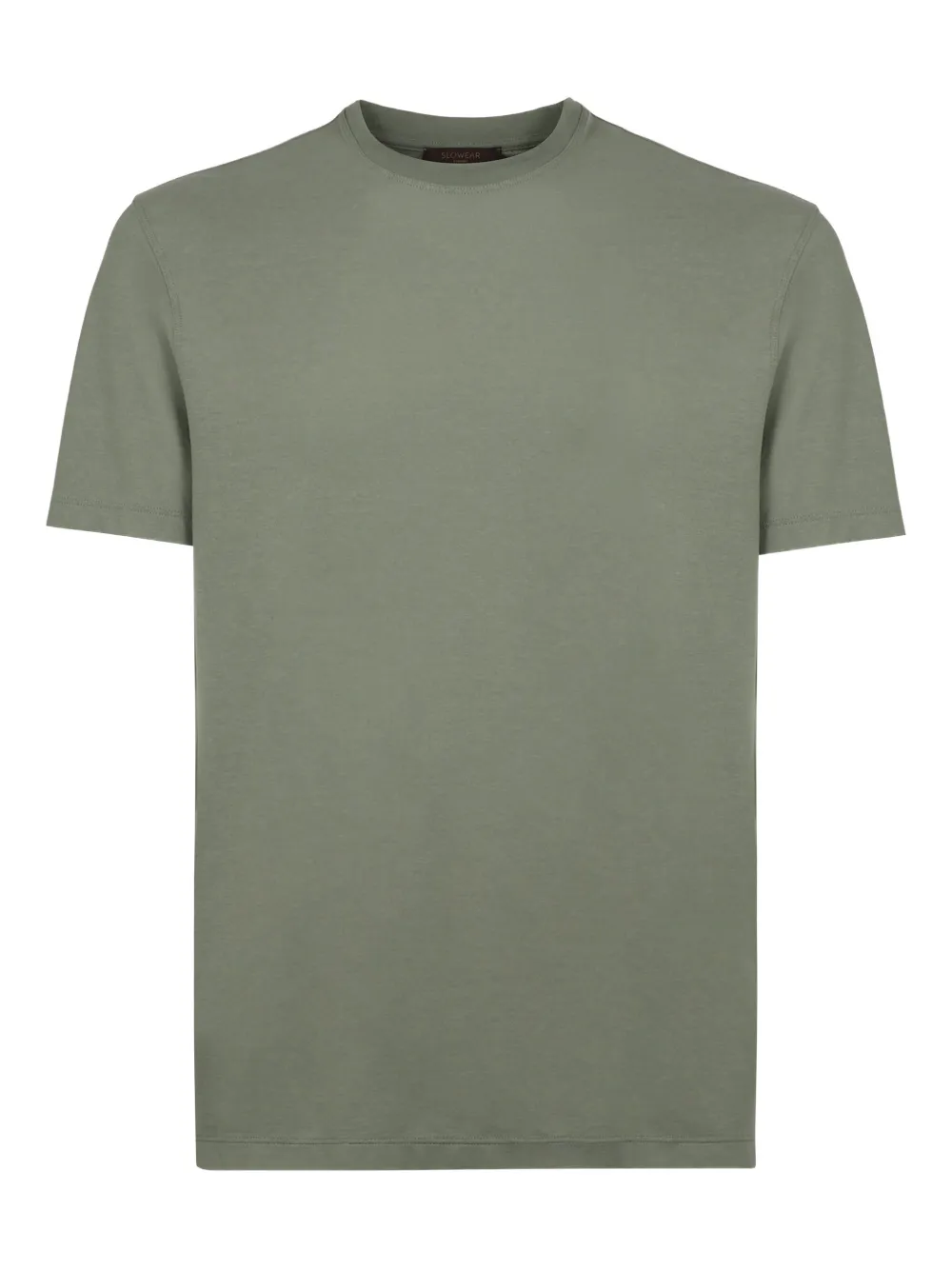 slowear cotton-linen T-shirt | Green | Image 1