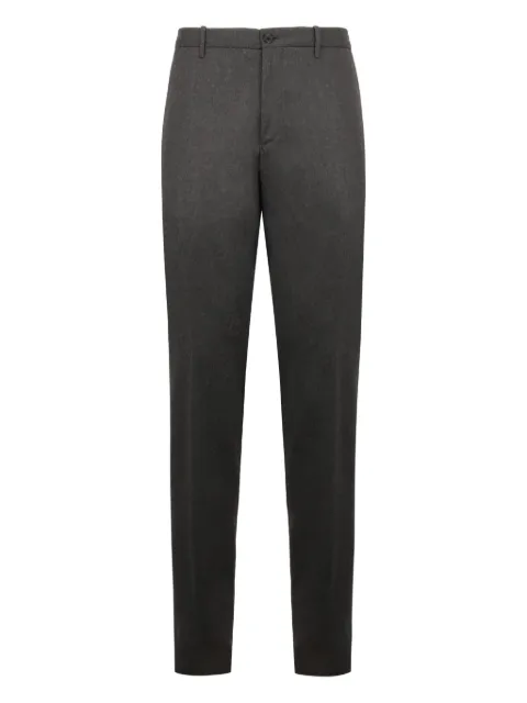slowear welt-pocket cotton trousers