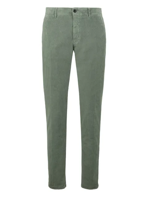 slowear pantalon côtelé à poches passepoilées