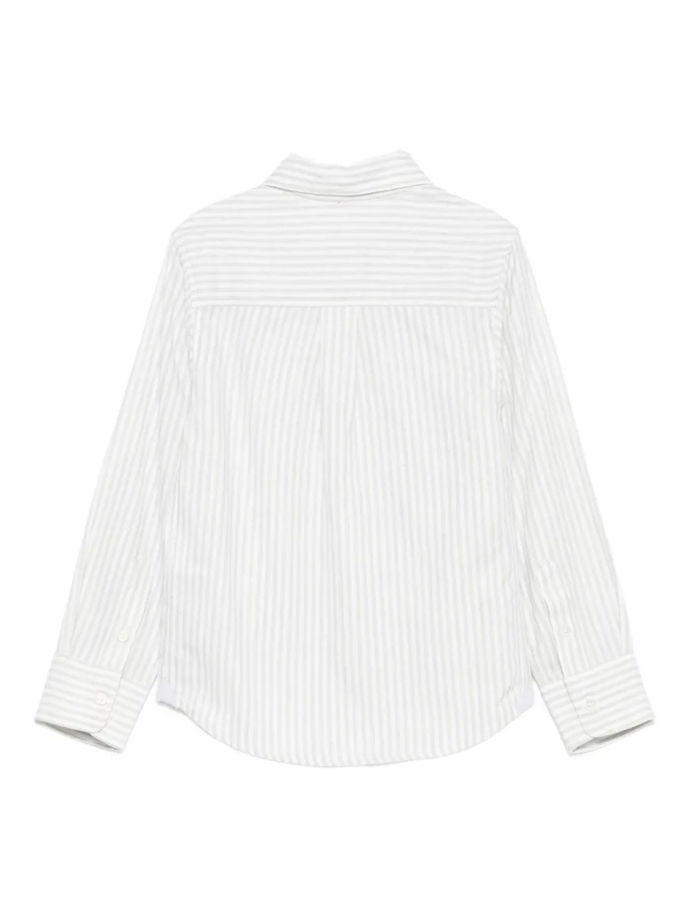 Eleventy Kids Gestreept shirt Wit