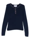 Dolce & Gabbana Pre-Owned 1990s ribbed top - Blue