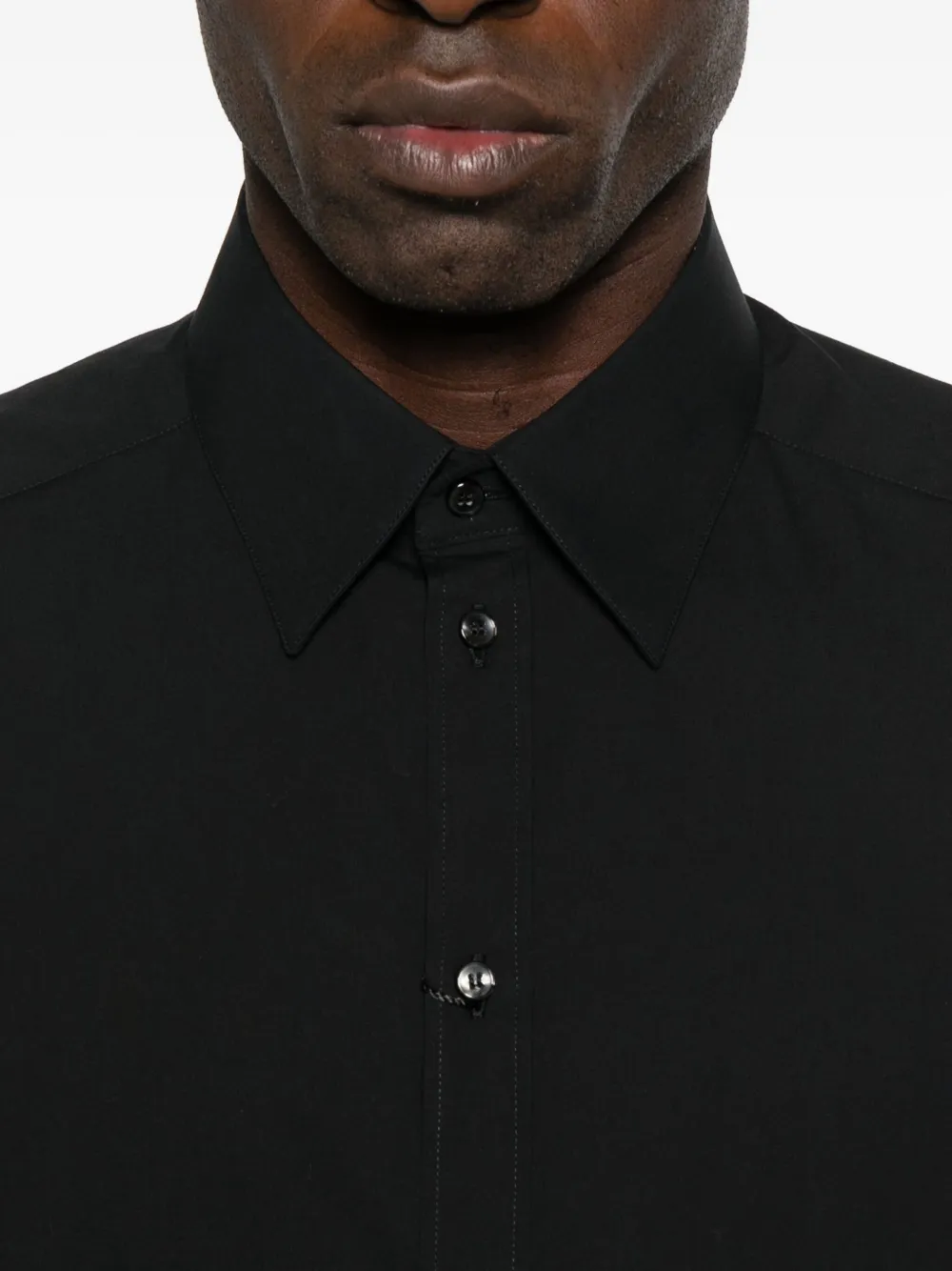 Dolce & Gabbana Overhemd met knopen Zwart