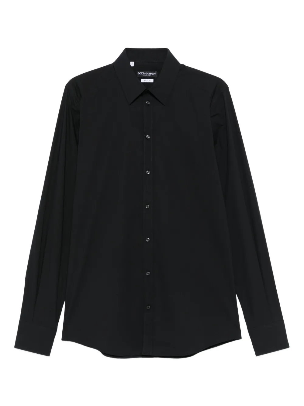 Dolce & Gabbana long-sleeve buttoned shirt | Black | Image 1