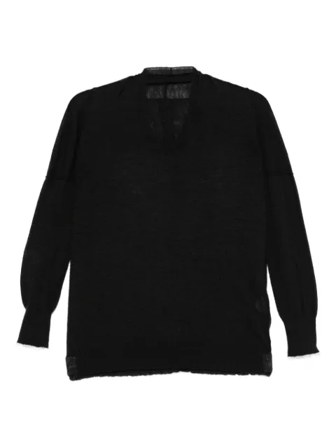 Yohji Yamamoto Pre-Owned 2000s V-neck sweater