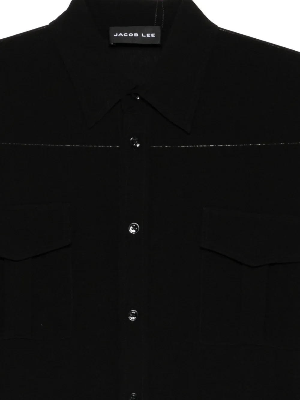 Jacob Lee Saharieene Shirt In Black
