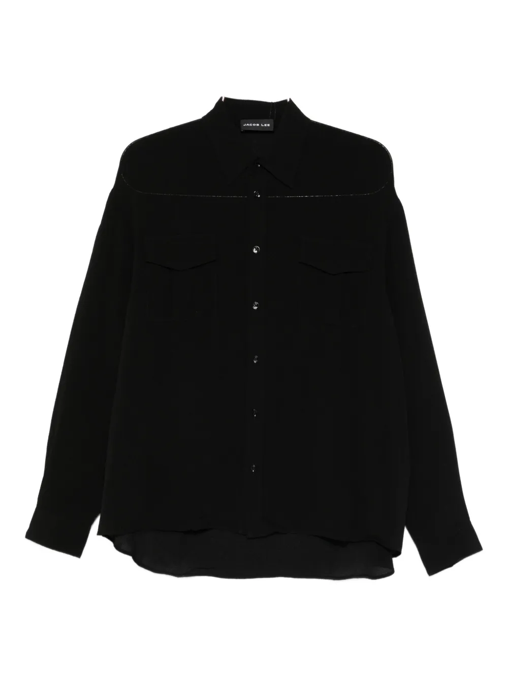 Jacob Lee camisa Sahariene | negro | Image 1