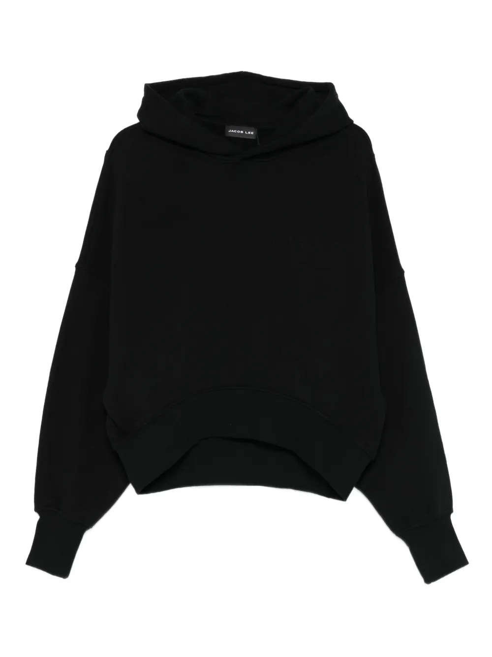 Jacob Lee Organic-cotton Hoodie In Black