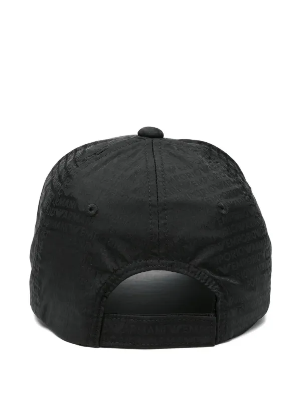 Emporio Armani ロゴ キャップ | ブラック | FARFETCH JP