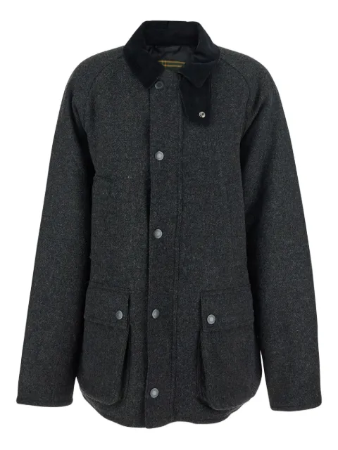Barbour Casaco Bedale de lã com abotoamento