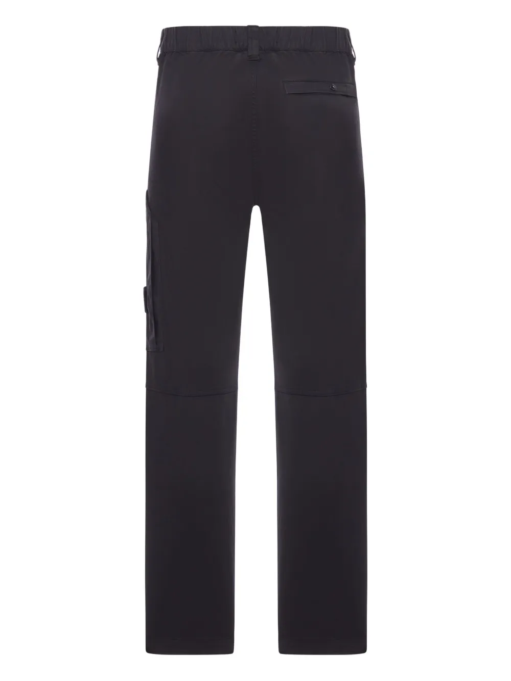 Stone Island cargo-pocket straight-leg trousers - Zwart