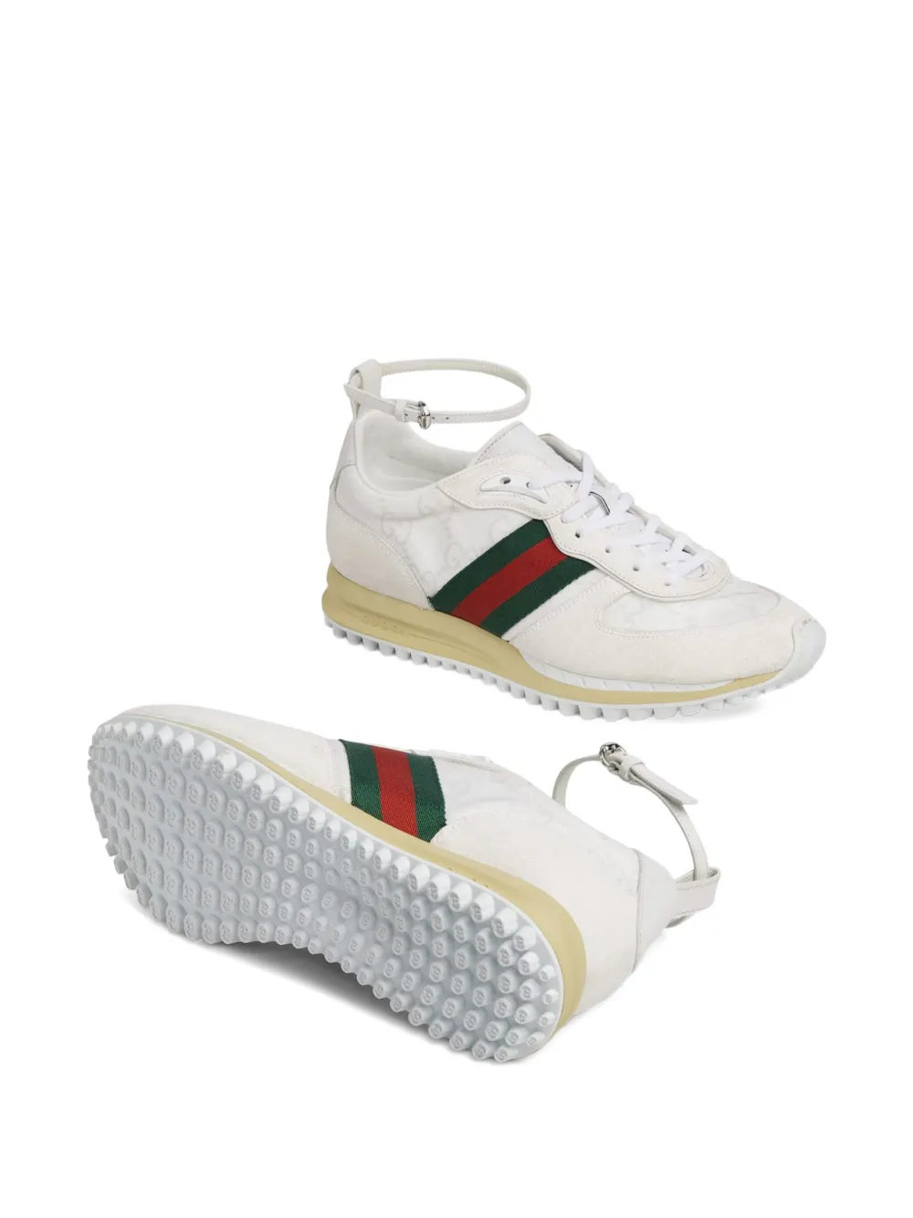 Gucci Re-motion face-up sneakers White