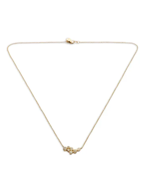 Yasuko Azuma  18K yellow gold diamond necklace