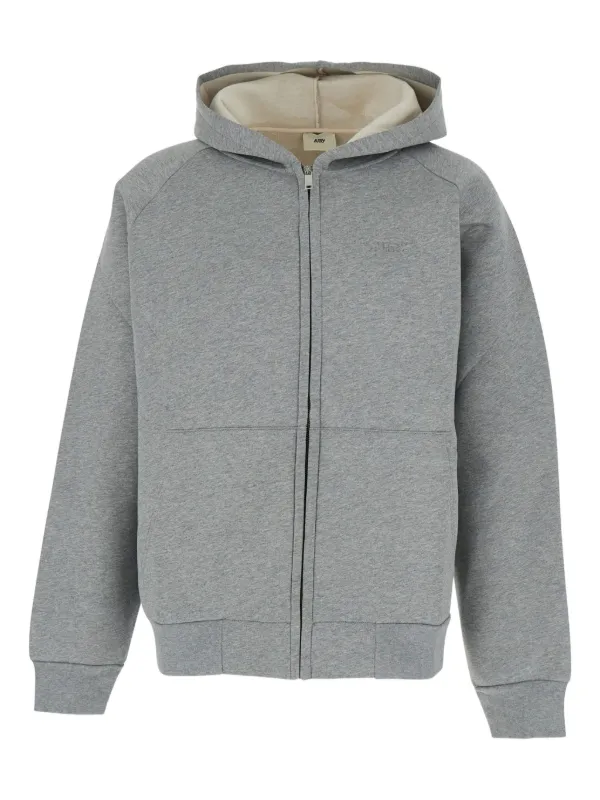 AUTRY グレー ジップアップパーカー Autry ジップアップ パーカー | グレー | FARFETCH JP