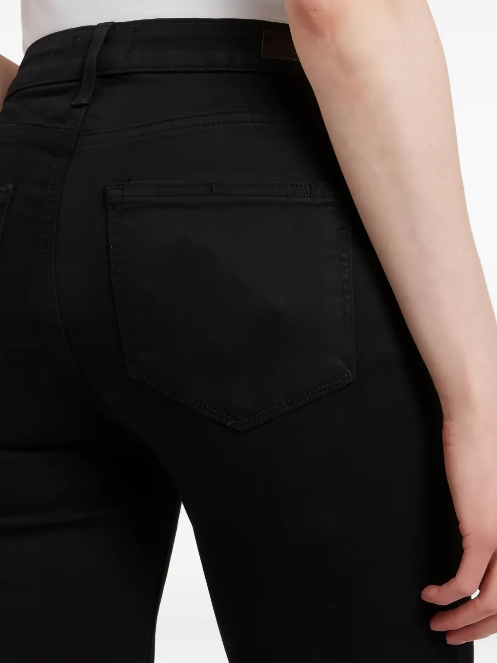 PAIGE Jeans met zak Zwart