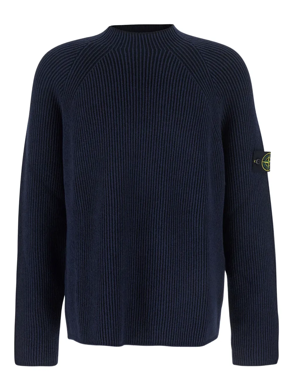 Stone Island Ribgebreide trui Blauw