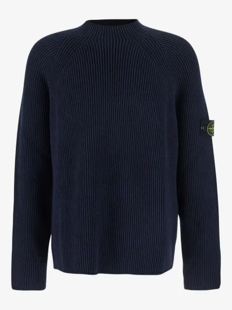 Stone Island ribbed-knit sweater