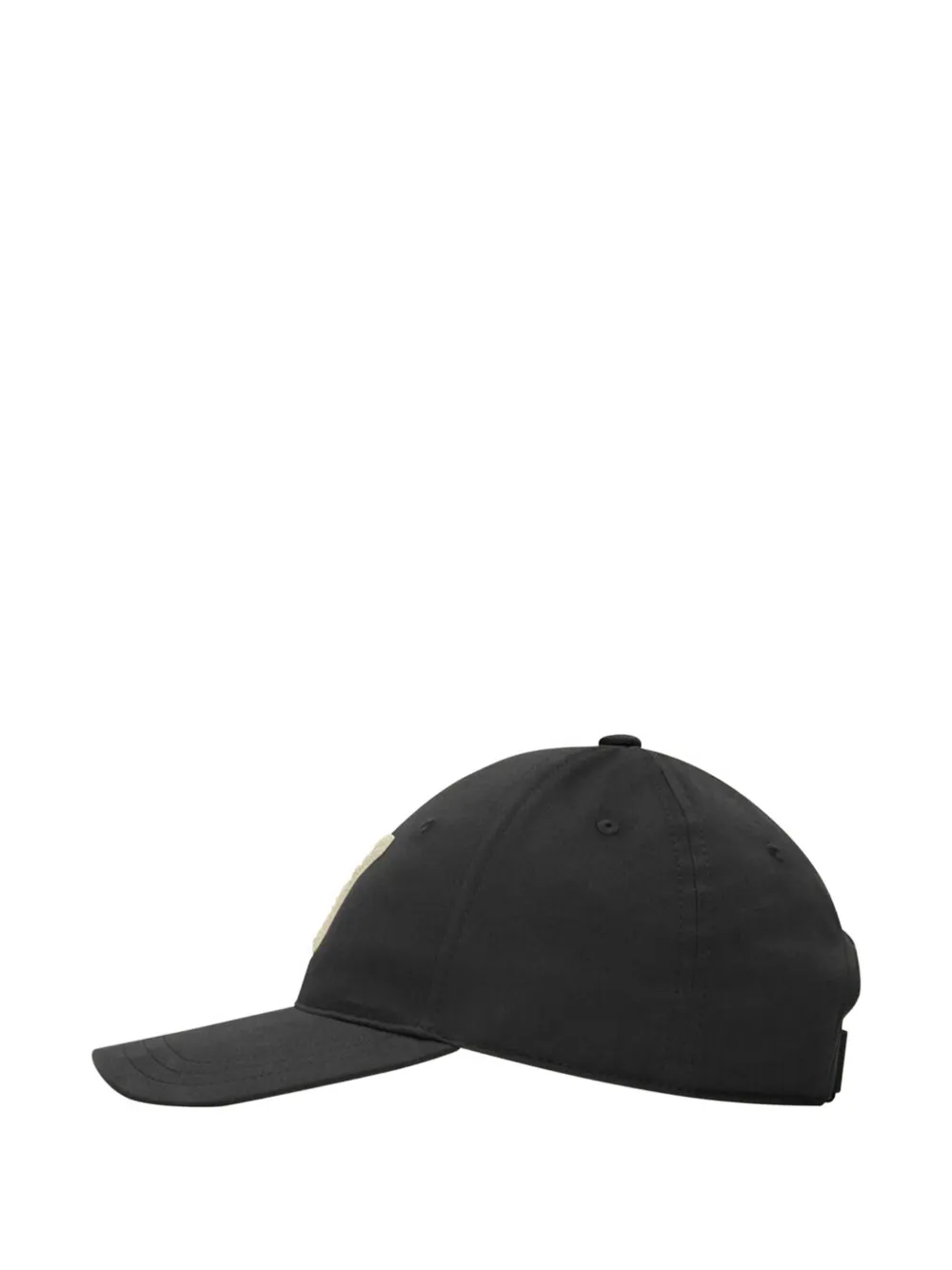 Saint Laurent Honkbalpet met Y-patch Zwart