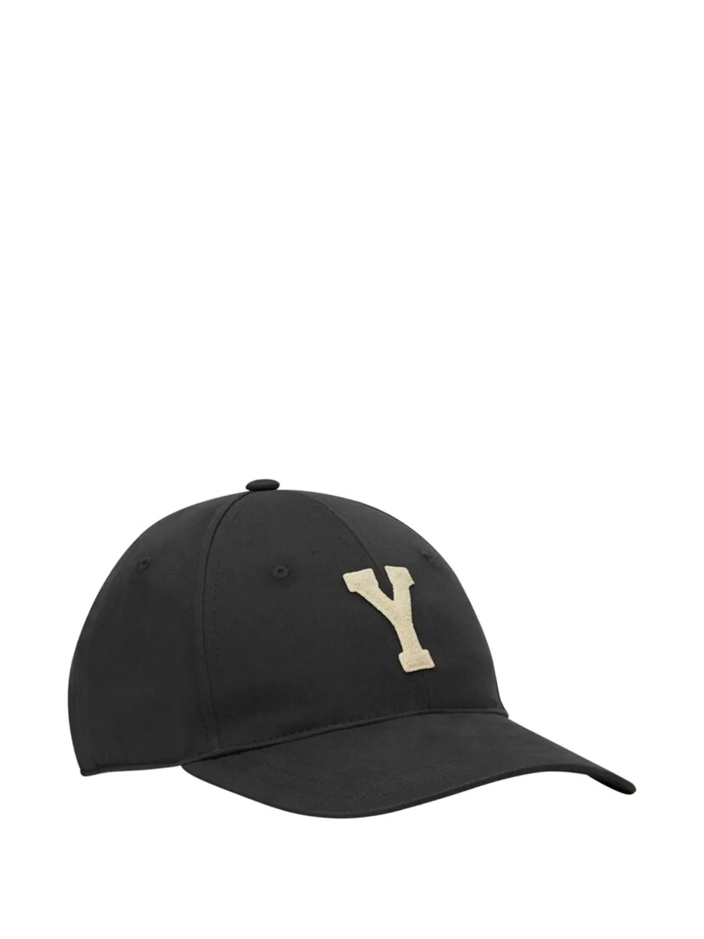 Saint Laurent Y-patch baseball cap - Zwart
