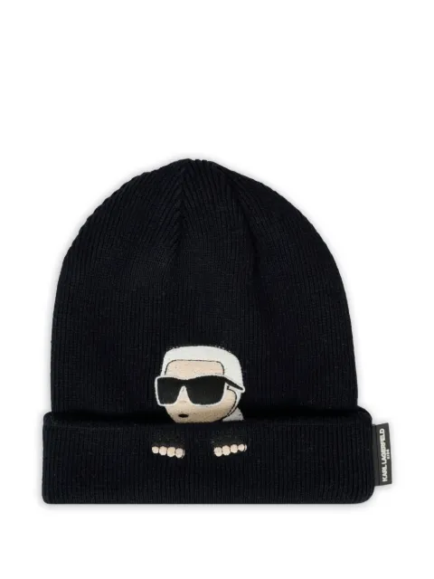 Karl Lagerfeld Kids bonnet à logo brodé