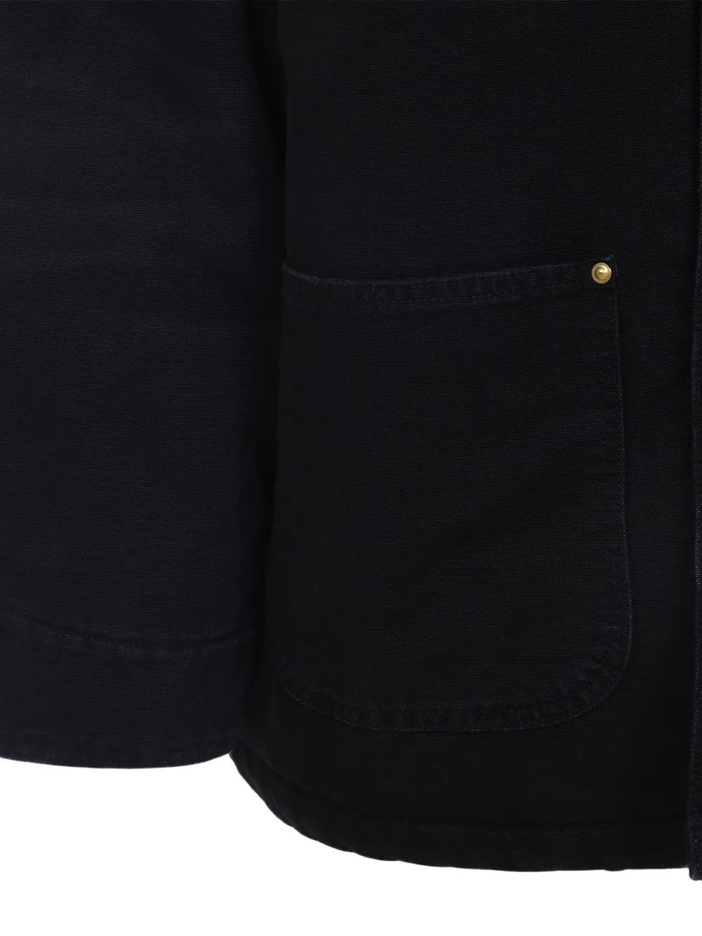 Carhartt WIP Clapton katoenen jack Zwart