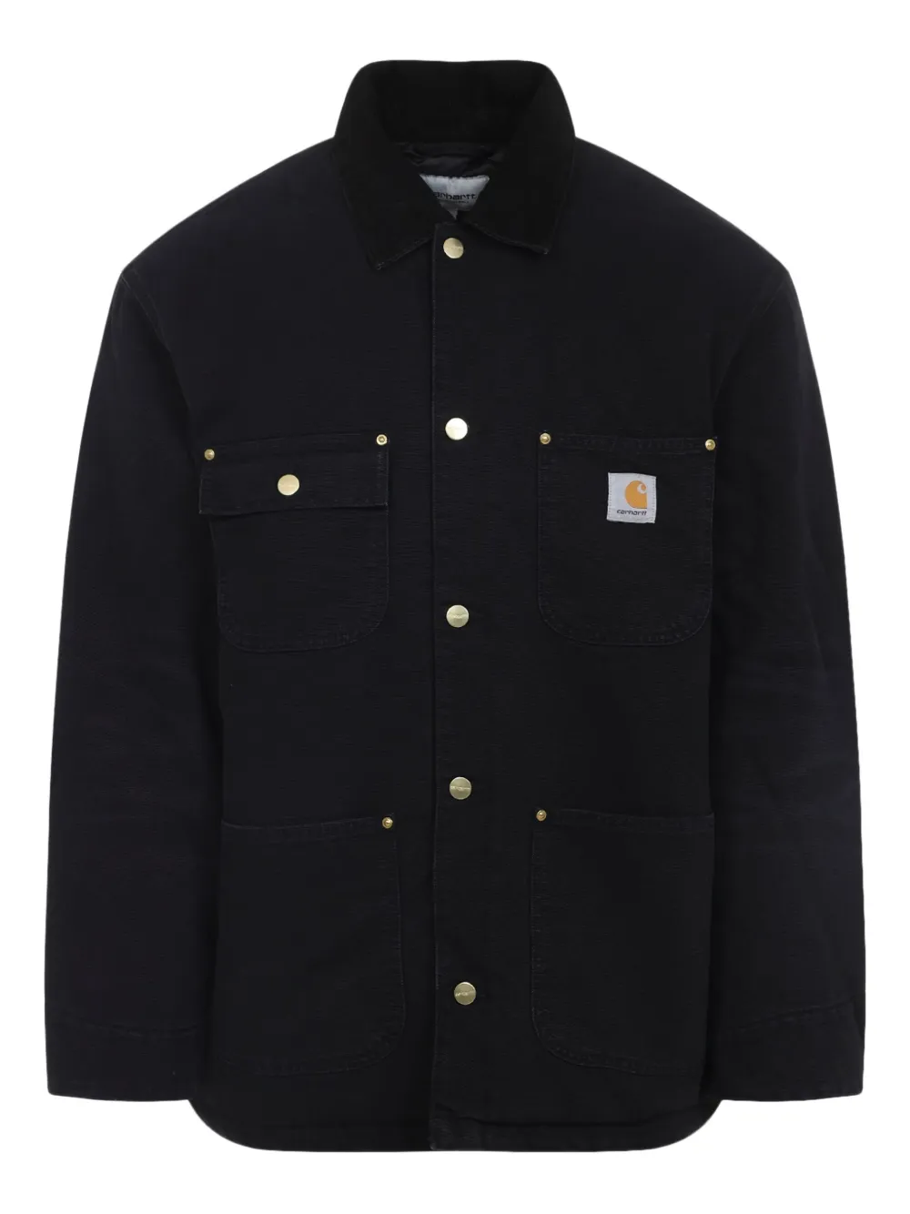 Carhartt WIP Clapton katoenen jack Zwart