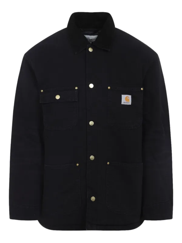 Carhartt WIP Clapton Cotton Jacket | Black | FARFETCH ZA