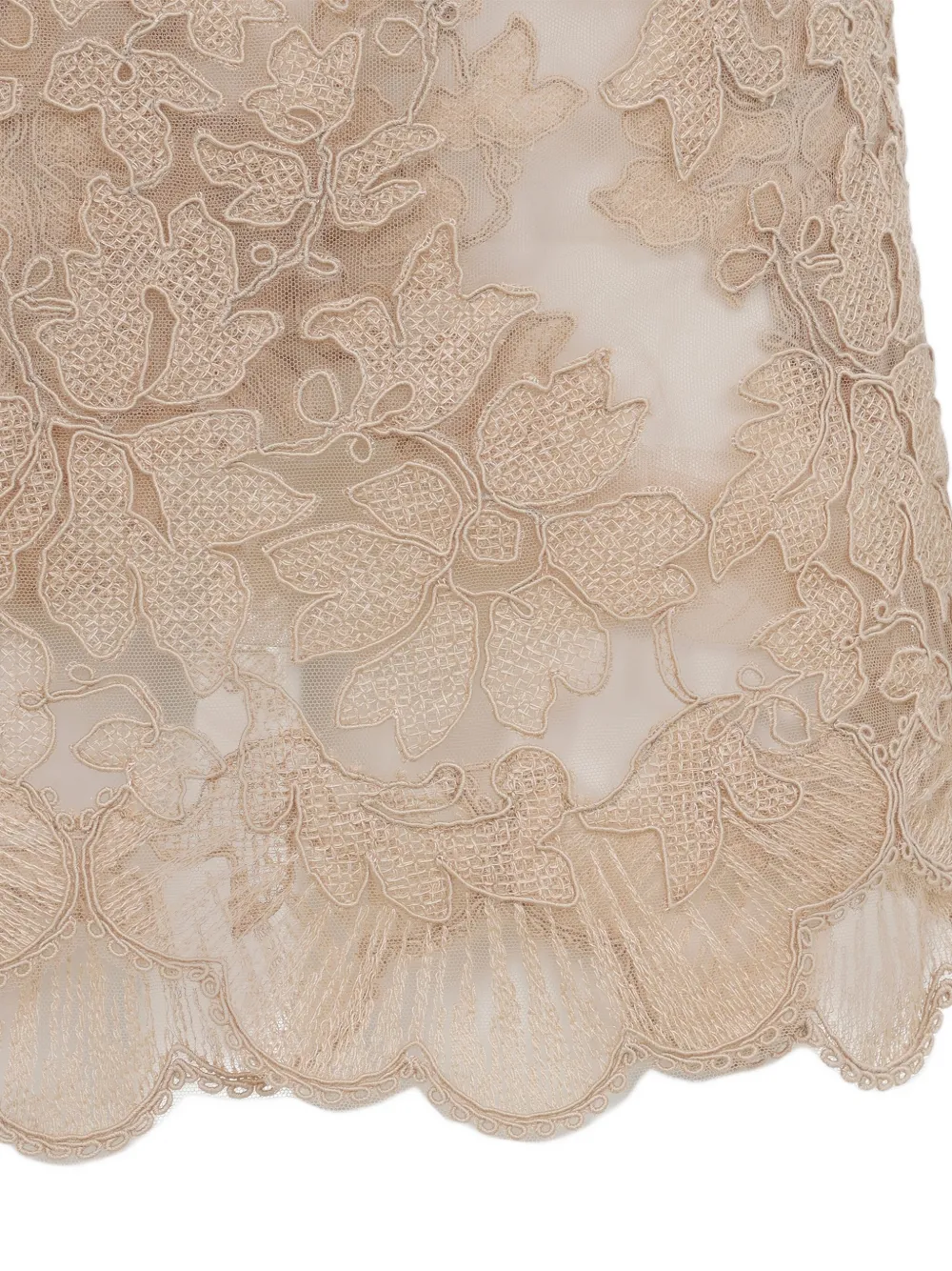 Ermanno Scervino floral slip mini dress - Roze