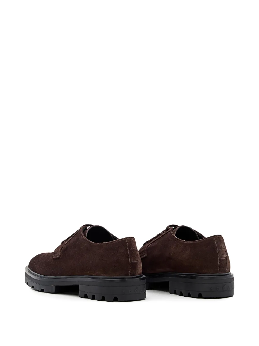 Hogan suede Derby shoes Bruin